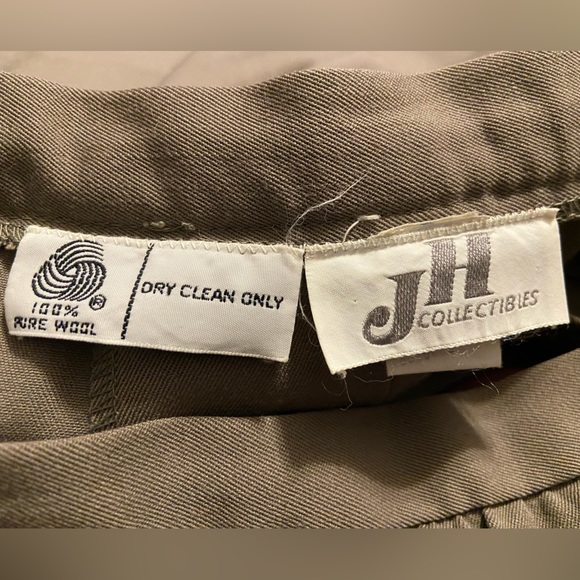 Vintage JH Collectibles ILGWU Pleated Wool Skirt, ERA: 1974 to 1995, US 8 - Picture 6 of 9